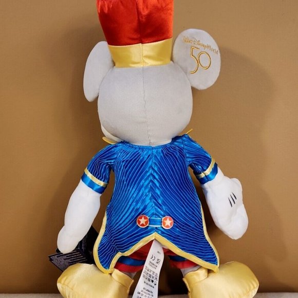 Disney Mickey Mouse Main Attraction Plush Dumbo The Flying Elephant WDW 50th - Picture 5 of 11